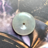 A-Grade Natural Lavender Jadeite Donut Pendant No.171317