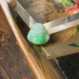 A-Grade Natural Moss On Snow Jadeite Buddha Pendant No.172914