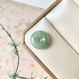A-Grade Natural Light Green Jadeite Bagel No.172885