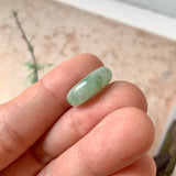 A-Grade Natural Light Green Jadeite Bagel No.172885