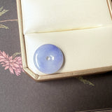 A-Grade Natural Purple Jadeite Donut No.172609