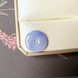 A-Grade Natural Purple Jadeite Donut No.172609