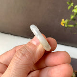 18.9mm A-Grade Natural Tri-Colour Jadeite Ring Band No. 161729