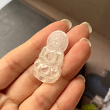 A-Grade Natural Jadeite Goddess of Mercy Pendant No.171576 (Setting Balance)