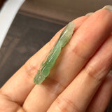 A-Grade Natural Green Jadeite Goddess of Mercy Pendant No.171152
