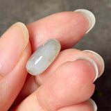 A-Grade Natural Grey Brown Jadeite Donut No.172917