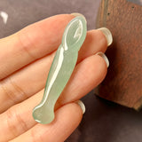 A-Grade Natural Green Jadeite Goddess of Mercy Pendant No.170794