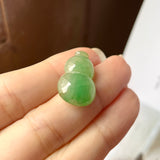 A-Grade Natural Green Jadeite Hulu (Calabash) No.171418