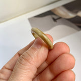17.6mm A-Grade Russet Jadeite Ring Band No. 161841