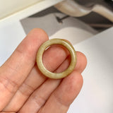 17.6mm A-Grade Russet Jadeite Ring Band No. 161841