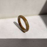 17.6mm A-Grade Russet Jadeite Ring Band No. 161839