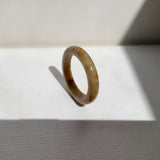 17.6mm A-Grade Russet Jadeite Ring Band No. 161839