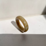 17.7mm A-Grade Russet Jadeite Ring Band No. 161840