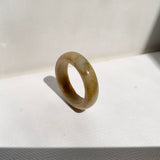 17.7mm A-Grade Russet Jadeite Ring Band No. 161840