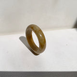 17.7mm A-Grade Russet Jadeite Ring Band No. 161840