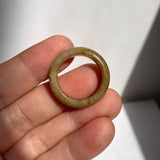 17.7mm A-Grade Russet Jadeite Ring Band No. 161840