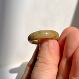 17.7mm A-Grade Russet Jadeite Ring Band No. 161840