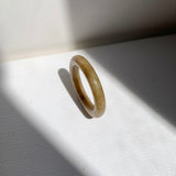 17.5mm A-Grade Russet Jadeite Ring Band No. 162593