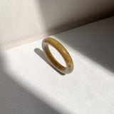17.5mm A-Grade Russet Jadeite Ring Band No. 162593
