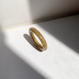 17.5mm A-Grade Russet Jadeite Ring Band No. 162593