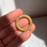 17.5mm A-Grade Russet Jadeite Ring Band No. 162593