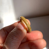 17.5mm A-Grade Russet Jadeite Ring Band No. 162593