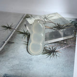 A-Grade White Jadeite Pea Pod Pendant No. 170893