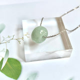 A-Grade Natural Light Green Jadeite Barrel No. 220601