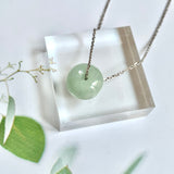 A-Grade Natural Light Green Jadeite Barrel No. 220601