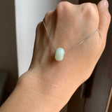 A-Grade Natural Light Green Jadeite Barrel No. 220601