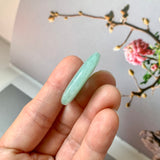 A-Grade Natural Green Jadeite Donut No.172906
