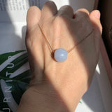 A-Grade Natural Lavender Jadeite Barrel No. 190274