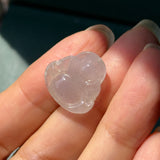Icy A-Grade Natural Pink Jadeite Buddha Pendant No.171151
