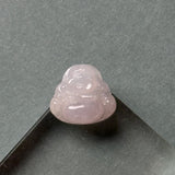 Icy A-Grade Natural Pink Jadeite Buddha Pendant No.170296