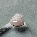 Icy A-Grade Natural Pink Jadeite Buddha Pendant No.170296
