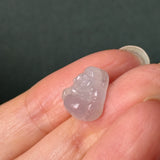 Icy A-Grade Natural Pink Jadeite Buddha Pendant No.170296