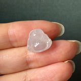 Icy A-Grade Natural Pink Jadeite Buddha Pendant No.170296