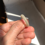 19.4mm A-Grade Light Yellow Jadeite Ring Band No. 161553