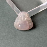 Icy A-Grade Natural Pink Jadeite Jade Buddha Pendant No.170394