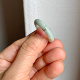 19.2mm A-Grade Light Green Jadeite Ring Band No. 161545