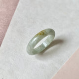 17.2mm A-Grade Light Green Jadeite Ring Band No. 161867