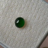 Custom Bespoke A-Grade Natural Green/Lavender Cat Paw Cabochon Jadeite Ring No. 162623/24