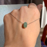 A-Grade Natural Green Blue Jadeite Barrel No. 220603
