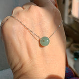 A-Grade Natural Green Blue Jadeite Barrel No. 220603