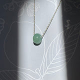 SOLD OUT: A-Grade Natural Green Blue Jadeite Barrel No. 220604