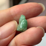 A-Grade Green Jadeite Goat Pendant No. 220370