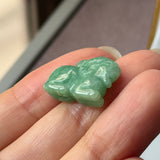 A-Grade Green Jadeite Goat Pendant No. 220370