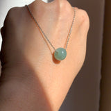 SOLD OUT: A-Grade Natural Green Blue Jadeite Barrel No. 220604