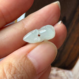 Icy A-Grade Jadeite Rat Pendant No. 220367