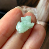 A-Grade Light Green Jadeite Rat Pendant No. 220248